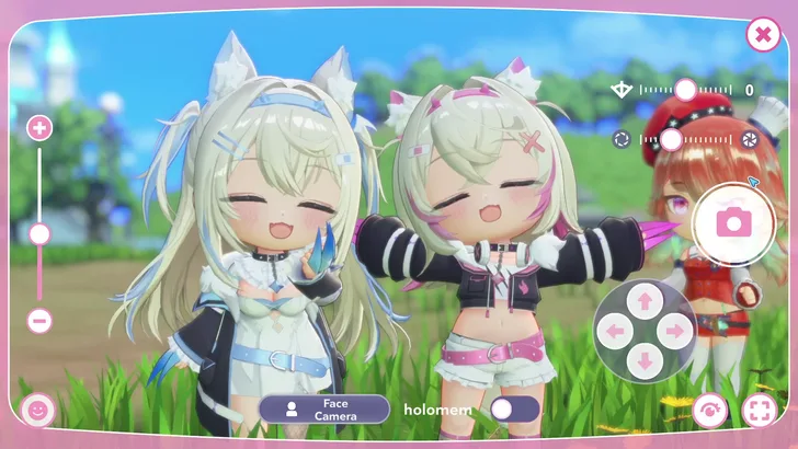 Hololive Dreams gameplay progression and rewards screenshot