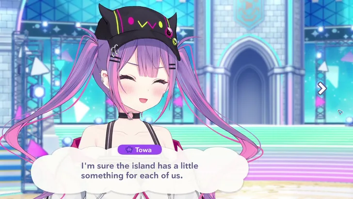 Hololive Dreams mobile gameplay interface screenshot